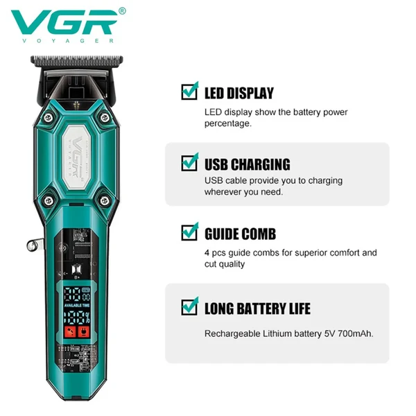 ماشین اصلاح وی جی آر مدل V600B